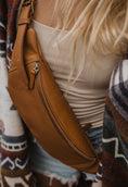 Load image into Gallery viewer, Vega Leather Crossbody Travel Sling Bag