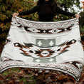 Load image into Gallery viewer, Quilotoa Aztec Reversible Blanket
