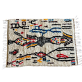 Load image into Gallery viewer, Ansar Handwoven Moroccan Wool Rug 3x5
