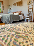 Load image into Gallery viewer, Uzma Handwoven Moroccan Wool Rug 5x8.5