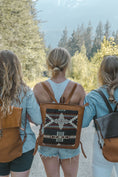 Load image into Gallery viewer, Cruz Leather Aztec Slim Backpack