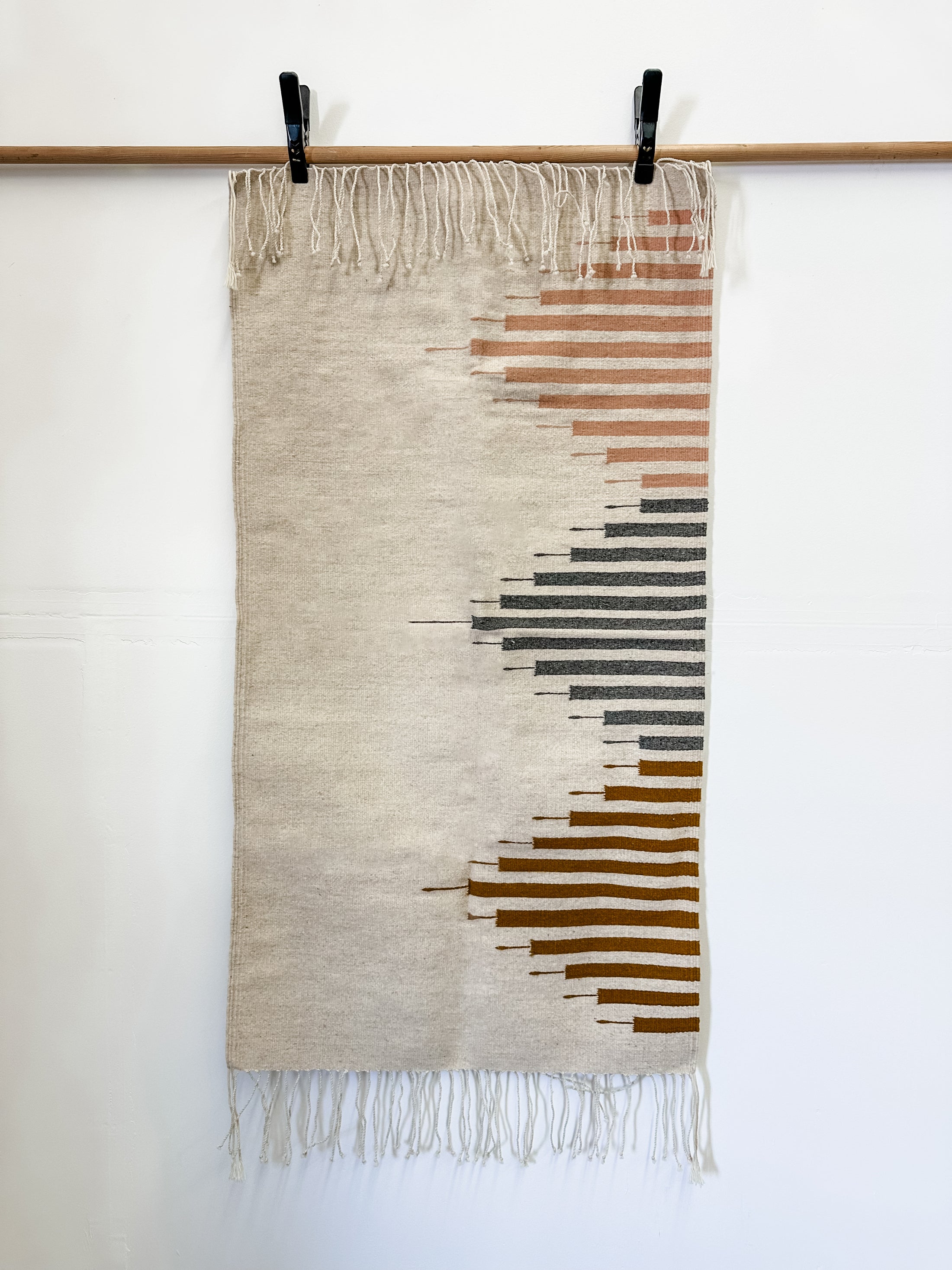 Puebla Aztec Handwoven Wool Rug