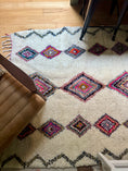 Load image into Gallery viewer, Jamila Handwoven Moroccan Wool Rug 5x8