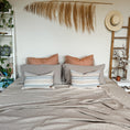 Load image into Gallery viewer, Ankara Crinkle Cotton Throw Blanket