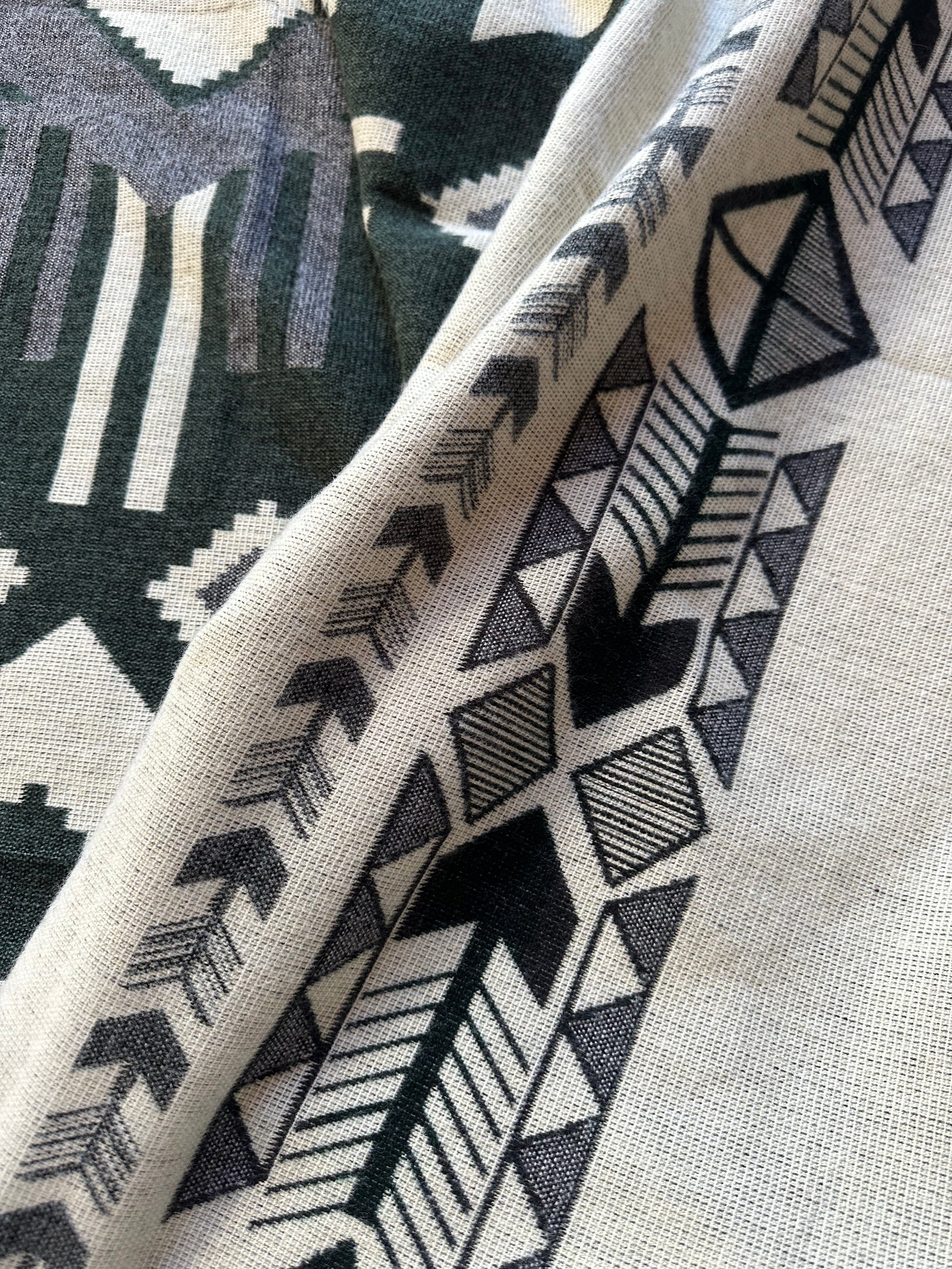 Latacunga Aztec Reversible Blanket