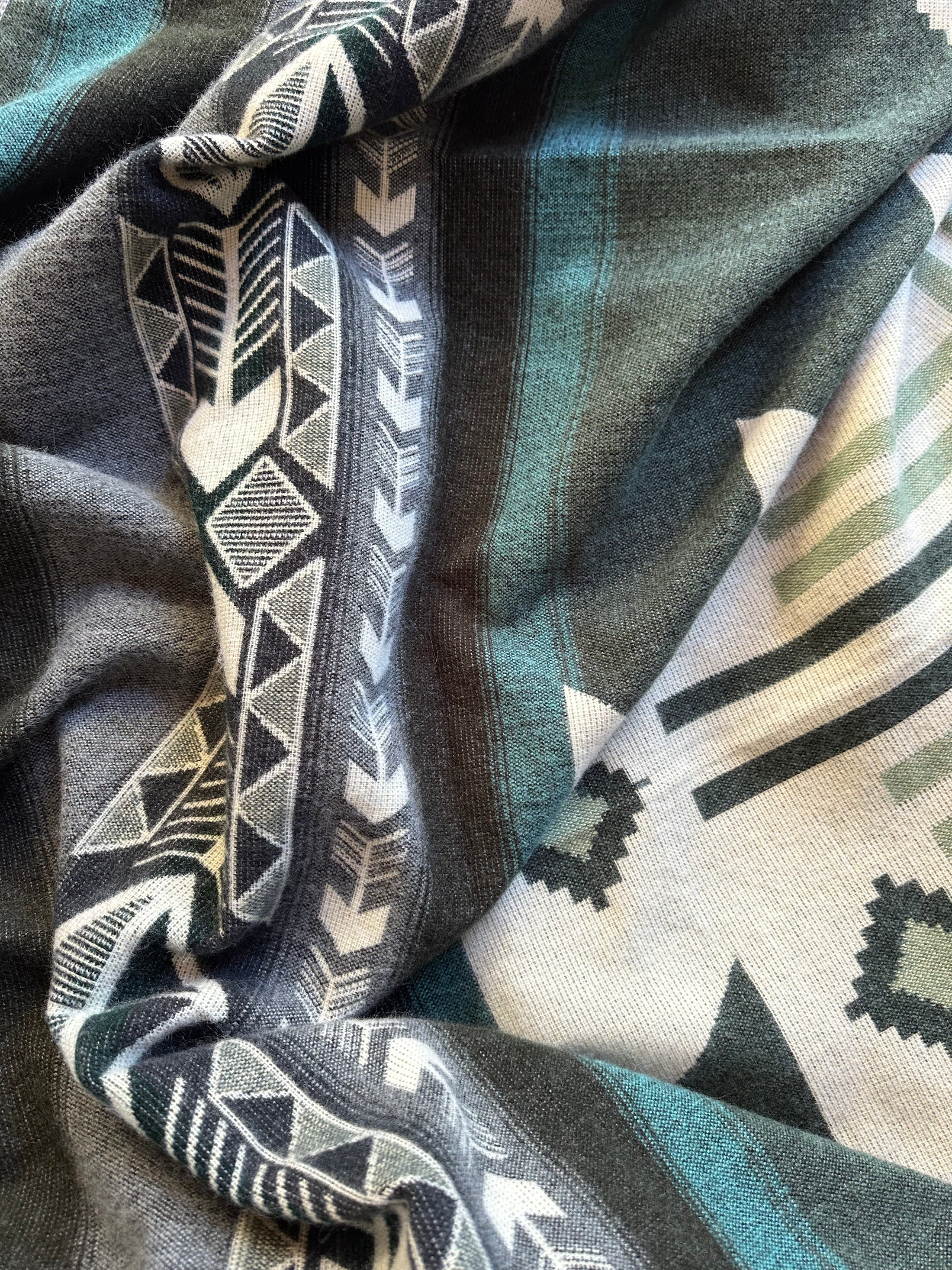 Latacunga Aztec Reversible Blanket