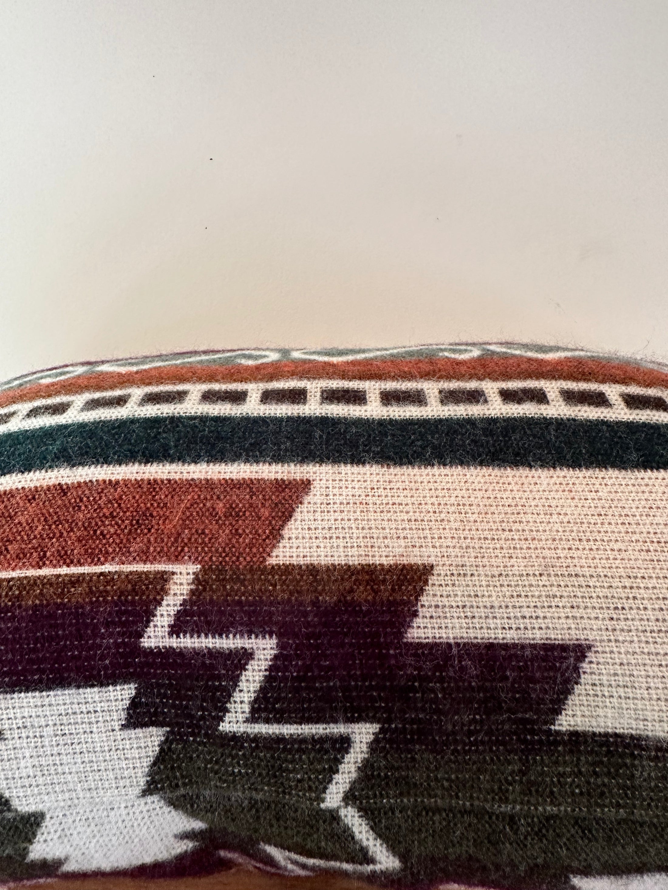 Quilotoa Cream Lumbar Pillow Cover
