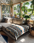 Load image into Gallery viewer, Laguna Aztec Reversible Blanket
