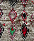 Load image into Gallery viewer, Rabat Handwoven Moroccan Wool Rug 3x5