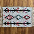 Load image into Gallery viewer, Houda Cotton Moroccan Rug 3x4'5