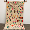 Load image into Gallery viewer, Ettam Handwoven Moroccan Wool Rug 5x8