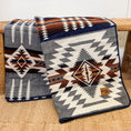 Load image into Gallery viewer, Mica Aztec Reversible Blanket