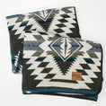 Load image into Gallery viewer, Esmeraldas Aztec Reversible Blanket