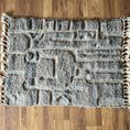 Load image into Gallery viewer, Hamsa Handwoven Moroccan Wool Rug 3x5