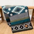 Load image into Gallery viewer, San Pablo Aztec Reversible Blanket