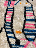 Load image into Gallery viewer, Bamou Handwoven Moroccan Wool Rug 4.5x7