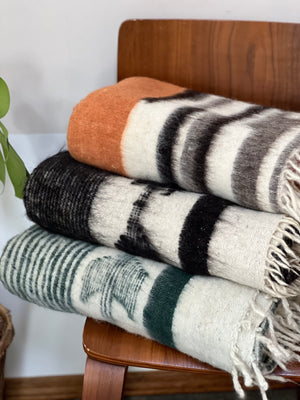 Coban Wool Blanket  //  Terracotta