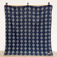 Load image into Gallery viewer, Roca Indigo Reversible Blanket