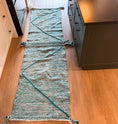 Load image into Gallery viewer, Kilim Teal Handwoven Moroccan Wool Rug