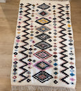 Load image into Gallery viewer, Daisies Cotton Moroccan Rug