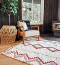 Load image into Gallery viewer, Tiznit Cotton Moroccan Rug