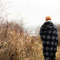 Load image into Gallery viewer, Roca Indigo Reversible Blanket