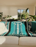 Load image into Gallery viewer, Manta Aztec Reversible Blanket