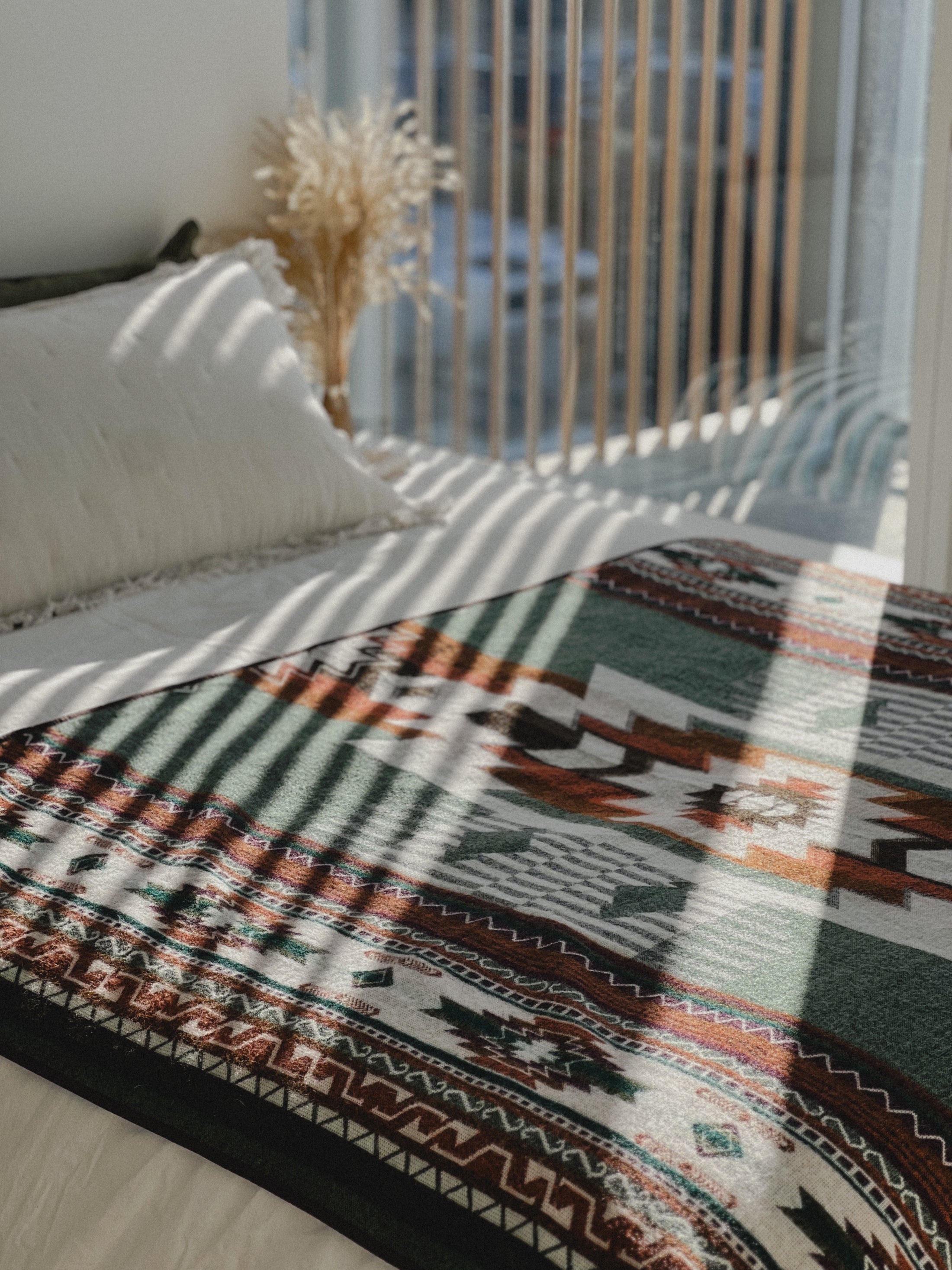 Quilotoa Aztec Reversible Blanket