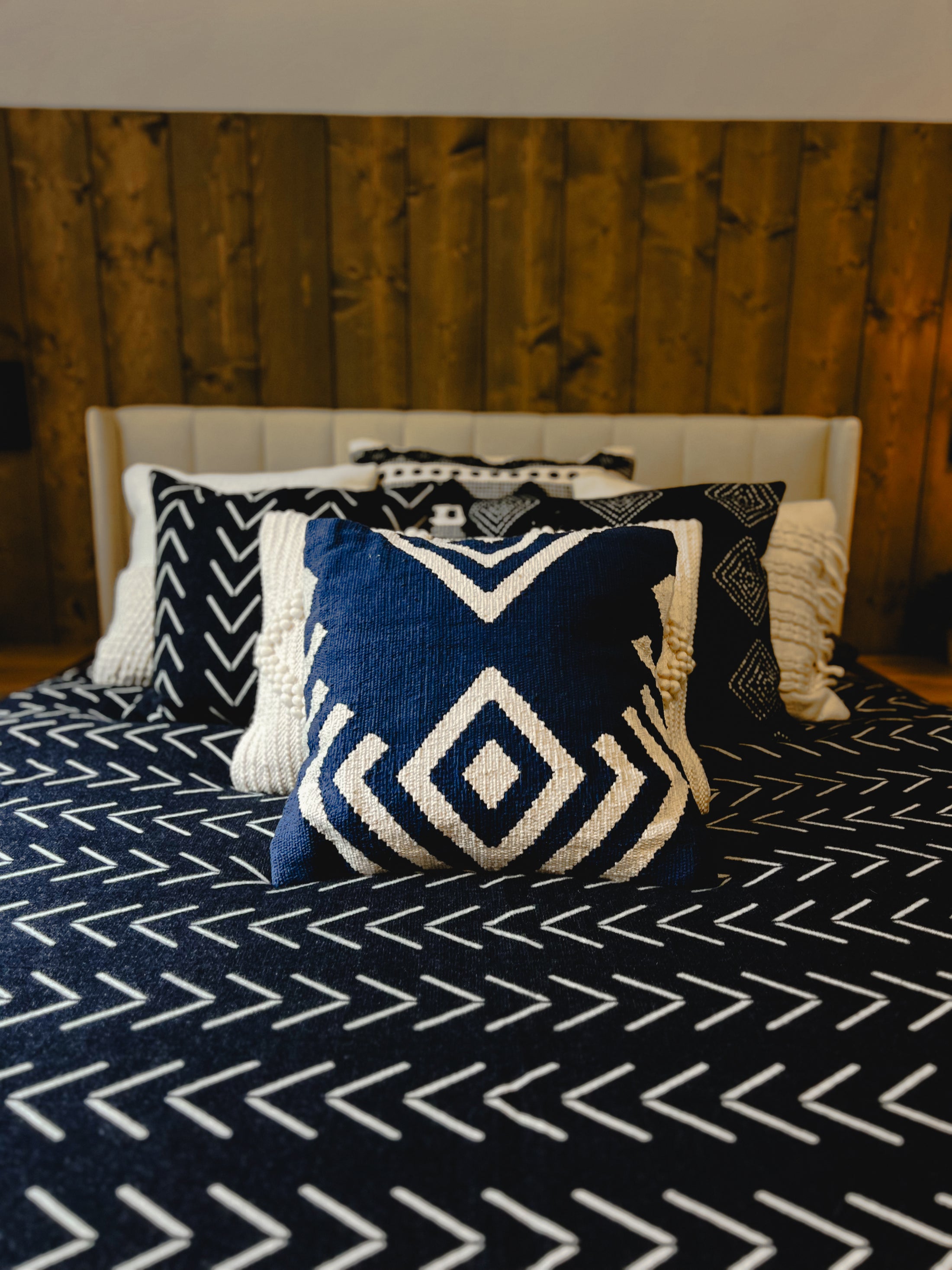 Nido Indigo Reversible Blanket