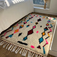 Load image into Gallery viewer, Benslimane Handwoven Moroccan Wool Rug 3x5