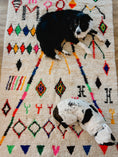 Load image into Gallery viewer, Ettam Handwoven Moroccan Wool Rug 5x8