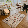 Load image into Gallery viewer, Skoura Handwoven Moroccan Wool Rug 3x5