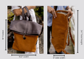 Load image into Gallery viewer, Torres Leather Fold-Over Backpack