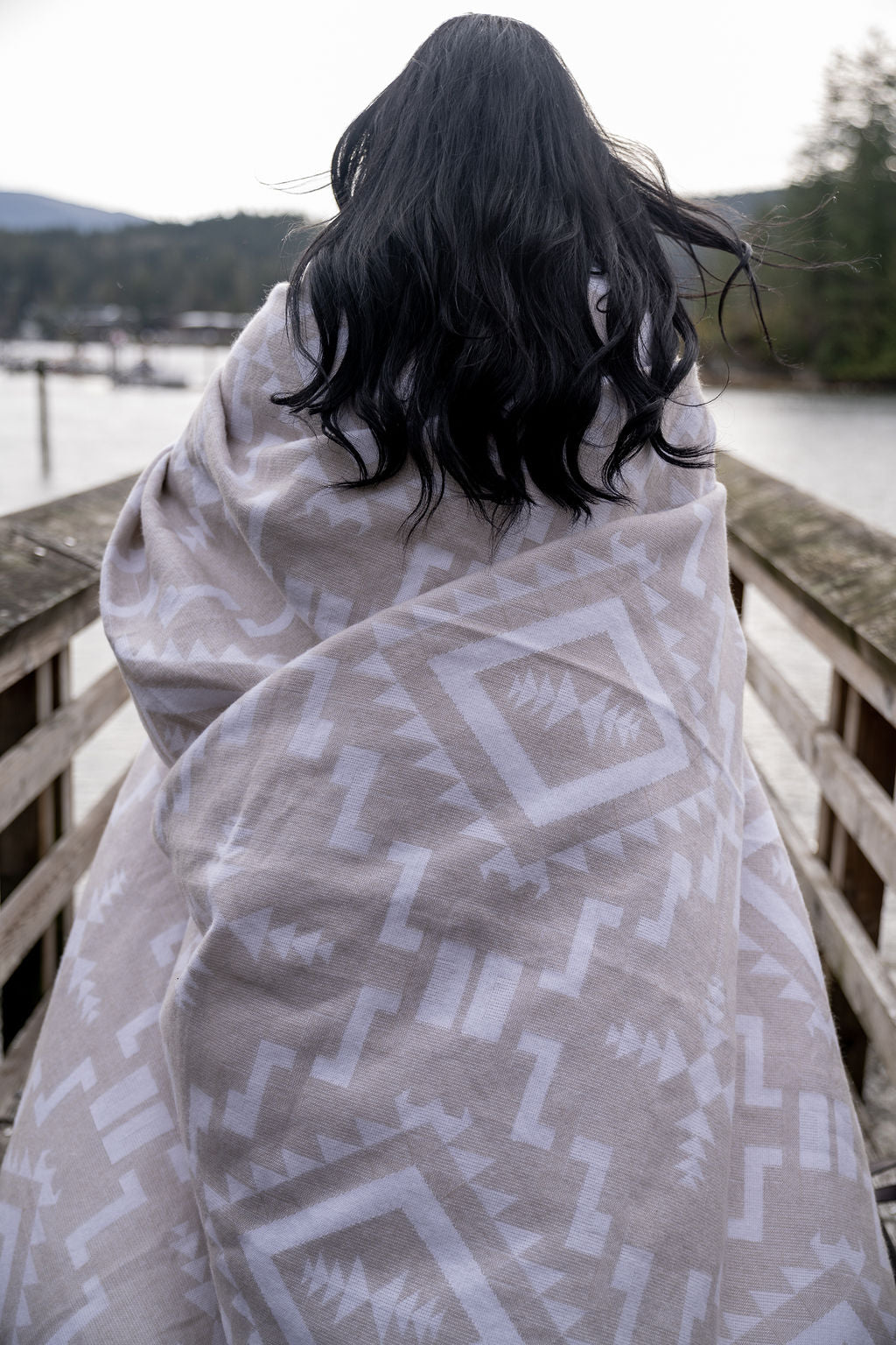 Coca Aztec Reversible Blanket