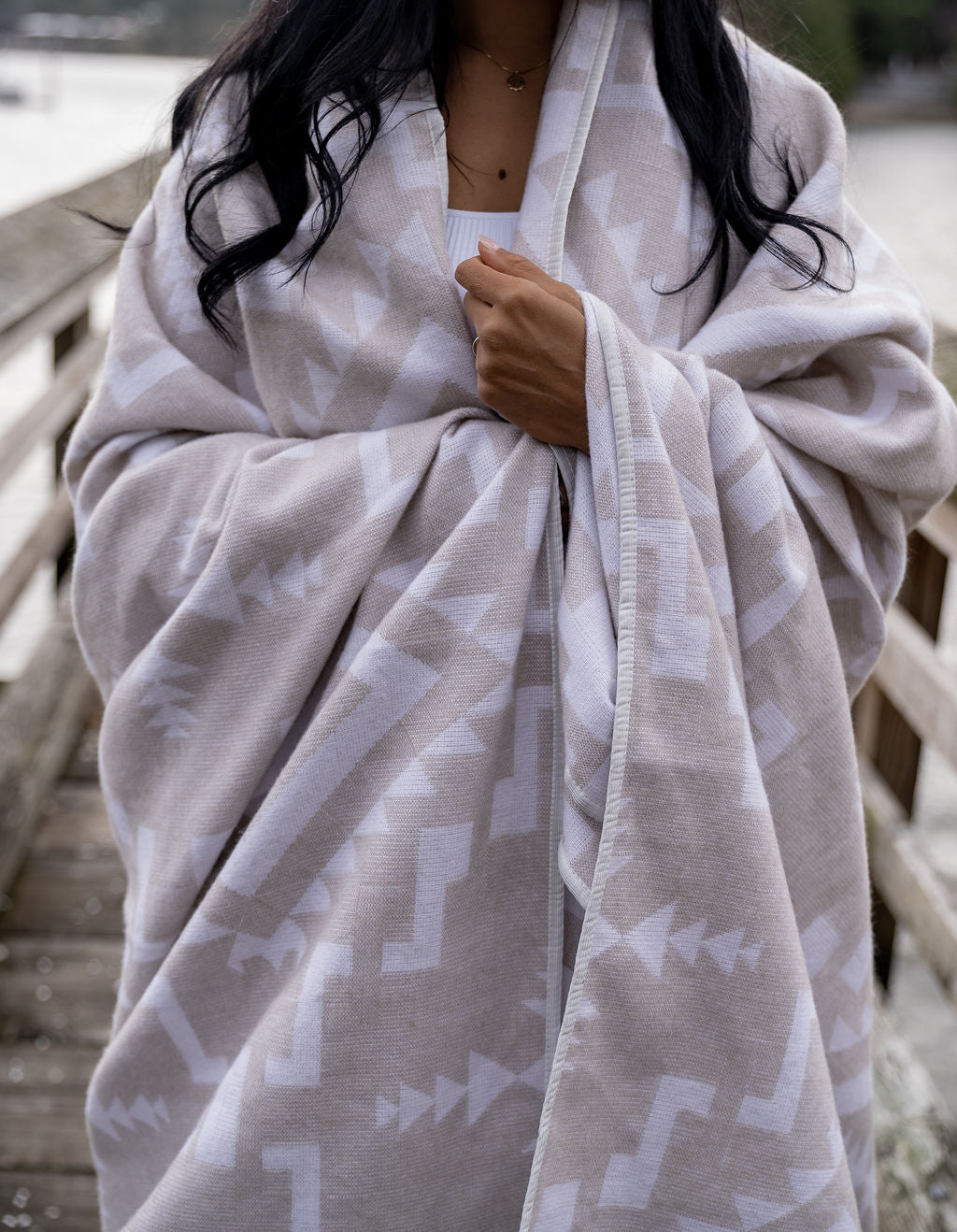 Coca Aztec Reversible Blanket