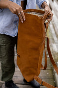 Load image into Gallery viewer, Torres Leather Fold-Over Backpack