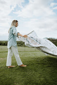 Load image into Gallery viewer, Puyo Aztec Reversible Blanket