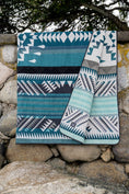 Load image into Gallery viewer, Manta Aztec Reversible Blanket