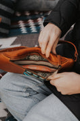 Load image into Gallery viewer, Toluca Leather Crossbody Travel Sling Bag