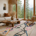 Load image into Gallery viewer, Bamou Handwoven Moroccan Wool Rug 4.5x7