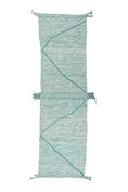 Load image into Gallery viewer, Kilim Teal Handwoven Moroccan Wool Rug