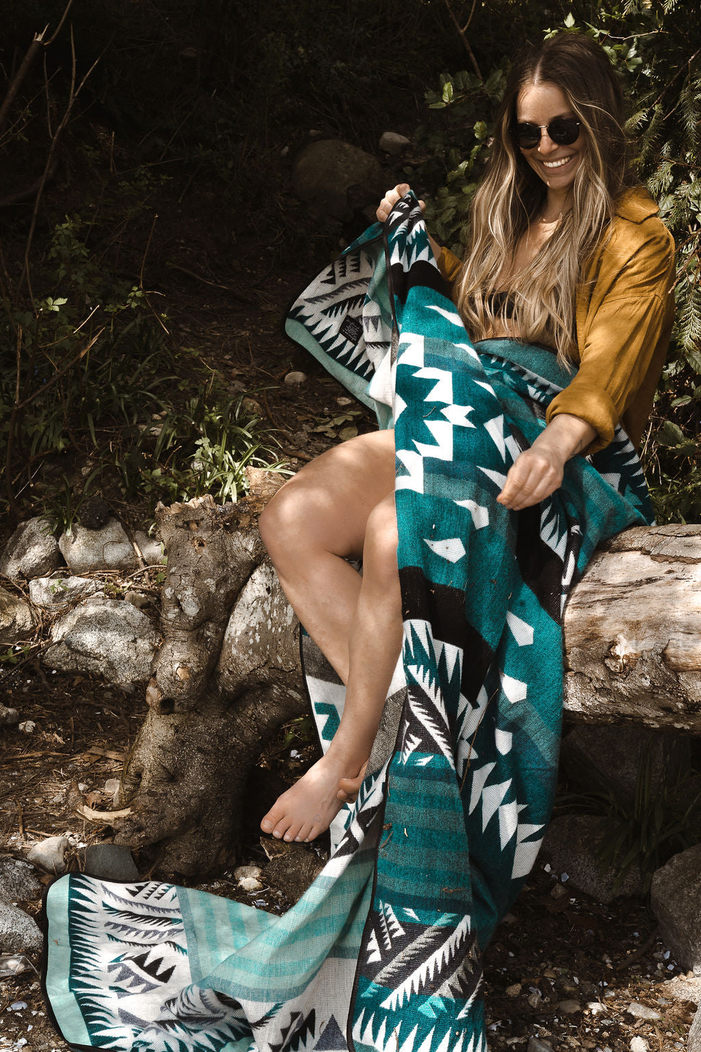 Manta Aztec Reversible Blanket