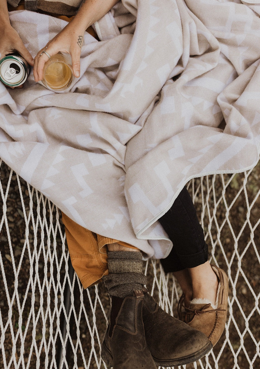 Coca Aztec Reversible Blanket