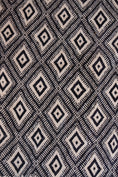 Load image into Gallery viewer, Zanafi Handwoven Moroccan Wool Rug // Black/Beige