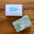 Load image into Gallery viewer, Shea Butter + Peppermint + French Green Clay Soap
