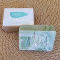 Load image into Gallery viewer, Shea Butter + Peppermint + French Green Clay Soap