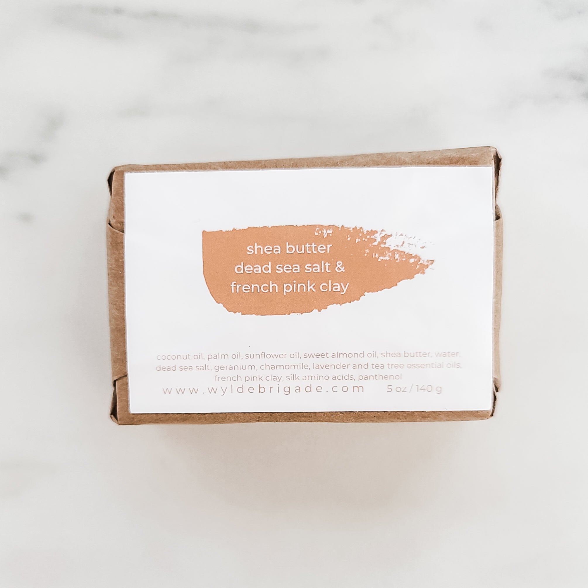 Shea Butter + Dead Sea Salt + French Pink Clay Soap