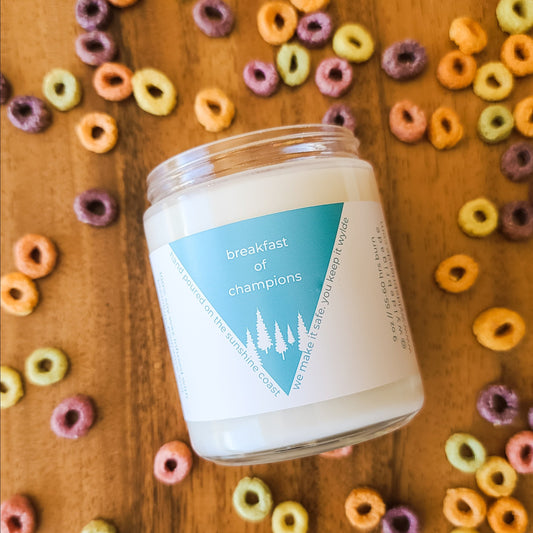 Breakfast of Champions Candle