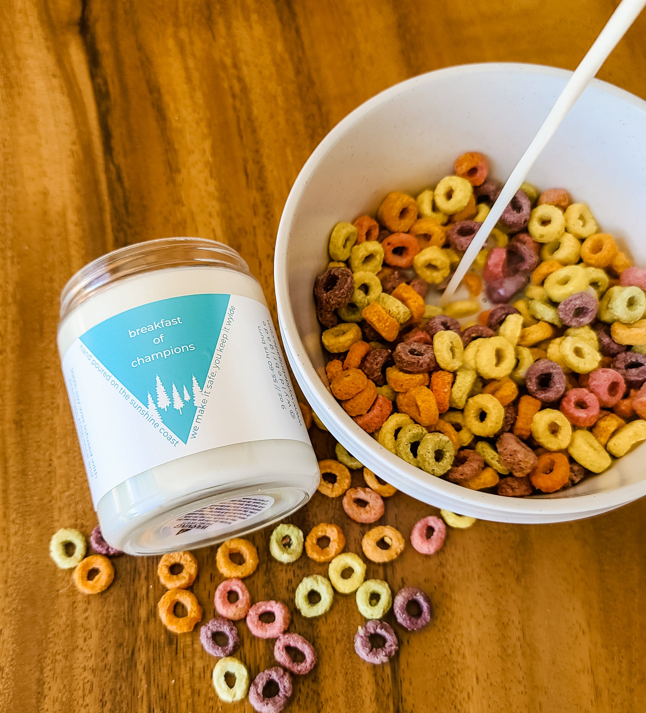 Breakfast of Champions Candle