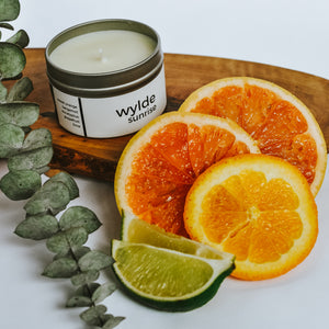 Wylde Sunrise Candle  //  Orange/Bergamot/Eucalyptus